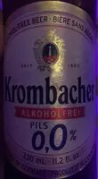 Mängden socker i Krombacher Sin Alcohol Botella