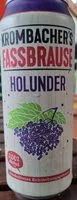 Mängden socker i Krombacher's Fassbrause Holunder