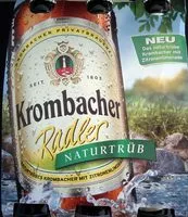 Mängden socker i Krombacher Radler Naturtrüb