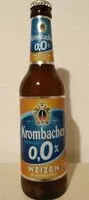 Mängden socker i Krombacher Weizen 0,0%