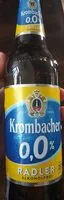 Mängden socker i Krombacher Radler Alkoholfrei 0,0%