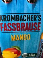 Mängden socker i Krombacher Fassbrause Mango