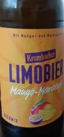 Mängden socker i Krombacher Limobier