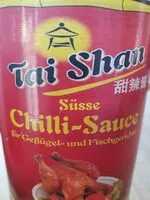 Mängden socker i Tai Shan Chilli-Sauce