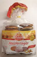 Mängden socker i Meistersinger, 3-fach sortiert