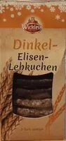 Mängden socker i Dinkel-Elisen-Lebkuchen