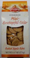 Mängden socker i Mini-Bratapfel-Taler