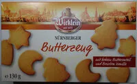 Mängden socker i Nürnberger Butterzeug