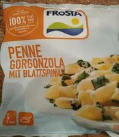 Mängden socker i Penne Gorgonzola mit Blattspinat