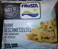 Mängden socker i Rahmgeschnetzeltes mit Hähnchen und Spätzle