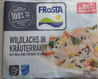 Mängden socker i Frosta wildlachs in kräuterrahm