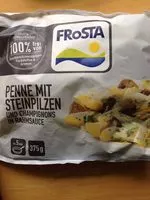 Mängden socker i Frosta Penne mit Steinpilzen