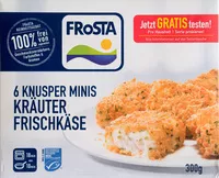 Mängden socker i 6 knupser Minis Kräuter Frischkäse