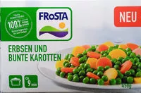 Mängden socker i Erbsen und Bunte Karotten