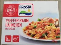 Mängden socker i Pfeffer Rahm Hähnchen mit Spätzle