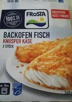 Mängden socker i Backofen Fisch Knusper Käse
