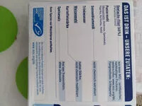 Mängden socker i Backofen Fischstäbchen