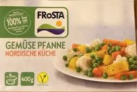 Mängden socker i Gemüse Pfanne Nordische Küche