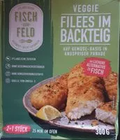Mängden socker i Veggie Filees im Backteig