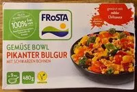 Mängden socker i Gemüse Bowl Pikanter Bulgur mit schwarzen Bohnen