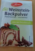 Mängden socker i Bio weinsteinbackpulver