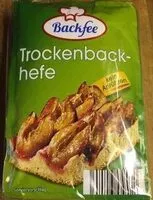 Mängden socker i Trockenbackhefe