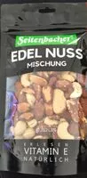 Mängden socker i Edelnuss Mischung