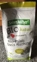 Mängden socker i Bio natur bio Müsli Basis Mischung