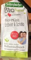 Mängden socker i Bio-Müsli Erdbeer & Schoko