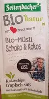 Mängden socker i BIO MUESLI SCHOKO & KOKOS