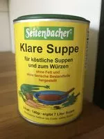Mängden socker i Klare Suppe