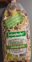Mängden socker i Müsli zuckerarm