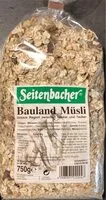 Mängden socker i Bauland Müsli
