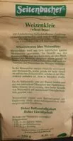 Mängden socker i Weizenkleie