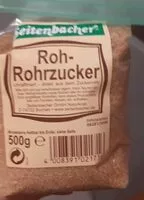 Mängden socker i Roh-Rohrzucker