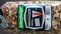 Mängden socker i Manager Müsli