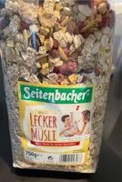 Mängden socker i Lecker Müsli