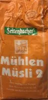 Mängden socker i Mühlenmüsli 2