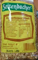 Mängden socker i Gebackenes Müsli