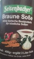 Mängden socker i Braune Soße