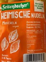 Mängden socker i Nudeln Muscheln Seitenbacher