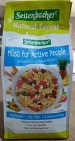 Mängden socker i Seitenbacher Müsli #103