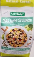 Mängden socker i Seitenbacher Apfel Kürbiskern