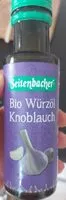 Mängden socker i Seitenbacher Bio Würzöl Knoblauch