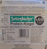 Mängden socker i Seitenbacher - 60G