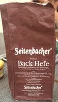 Mängden socker i Trockenbackhefe