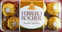 Mängden socker i Ferrero Rocher