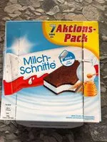 Mängden socker i Milchschnitte 7er-Pack