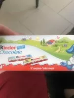 Mängden socker i Kinder Chocolate 12 Pack 150G