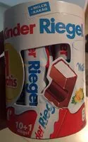 Mängden socker i Kinder Riegel 10er + 1 Gratis